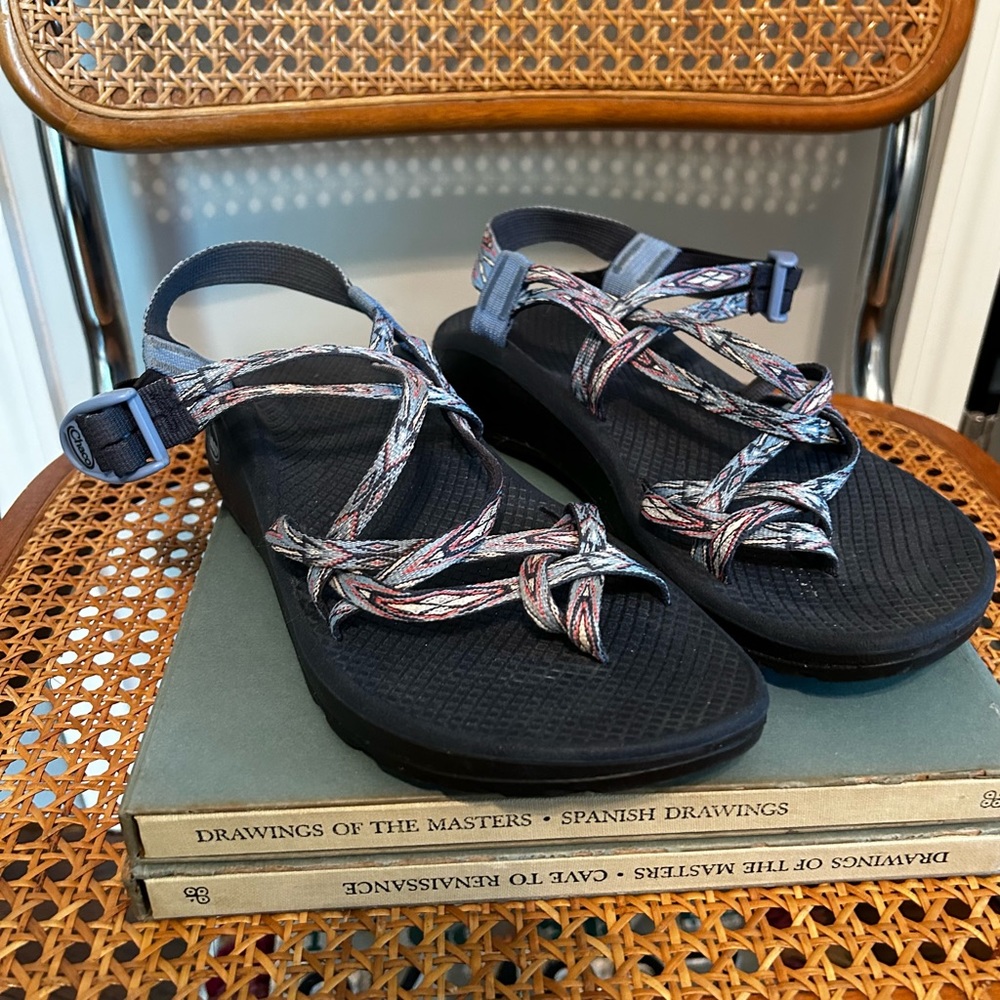 Chaco ZX/2 Womens Size 11 multi color Classic Strappy Hiking Sandals
